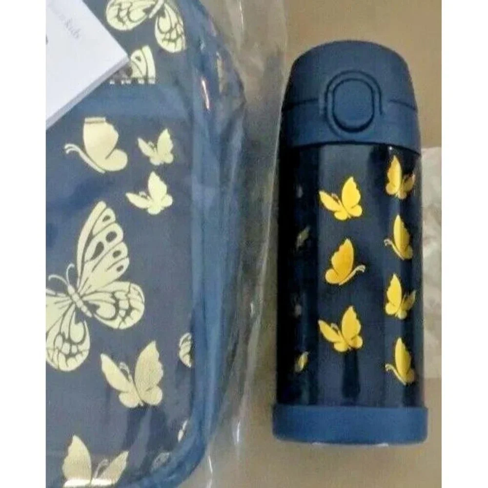 Pottery barn School LARGE BACKPACK +LUNCH BOX+WATER Rainbow Bag set 🌈